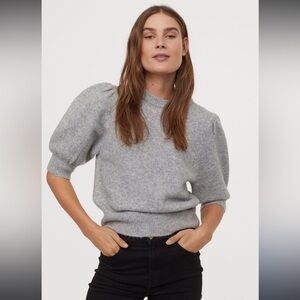 Ella Moss *NWT* Meghan puff sleeve sweater Size Small